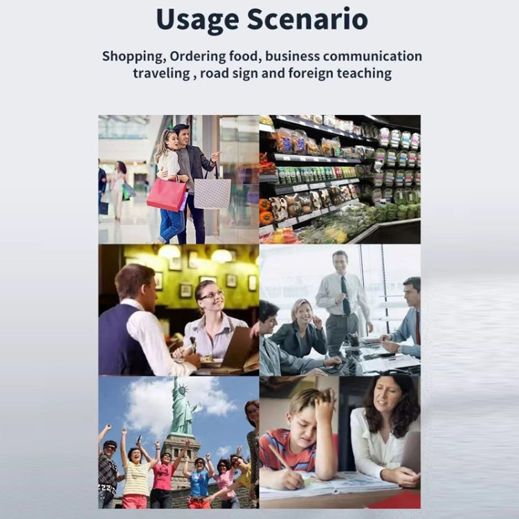 International Version Multi-language Camera Scanning Offline Translation Pen(Black) by buy2fix