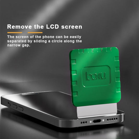 3pcs /Pack BAKU BA-219 Stainless Steel Prying Blade For Phone Screen & Residual Glue Remove by BAKU