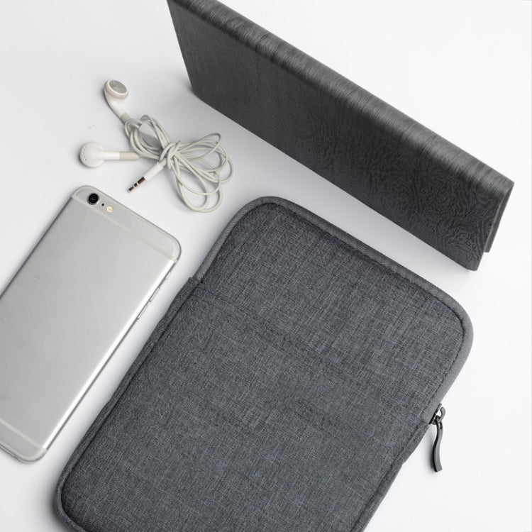 For iPad Splash-proof Pouch Sleeve Tablet Bag, Size: 10 inch(Light Gray) - Protective Bag by buy2fix | Online Shopping UK | buy2fix
