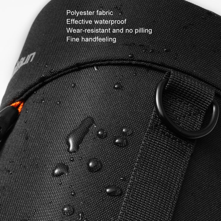 Cwatcun D157 DSLR Camera Lens Barrel Shockproof Thickened Digital Lens Bag Flip Lens Pouch, Color: Extra Large Black - Lens Bag by Cwatcun | Online Shopping UK | buy2fix