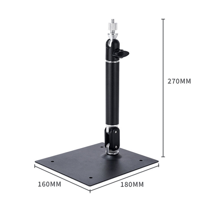 All-Metal Structure Projector Stand With Gimbal Supports 360-Degree Rotation by buy2fix