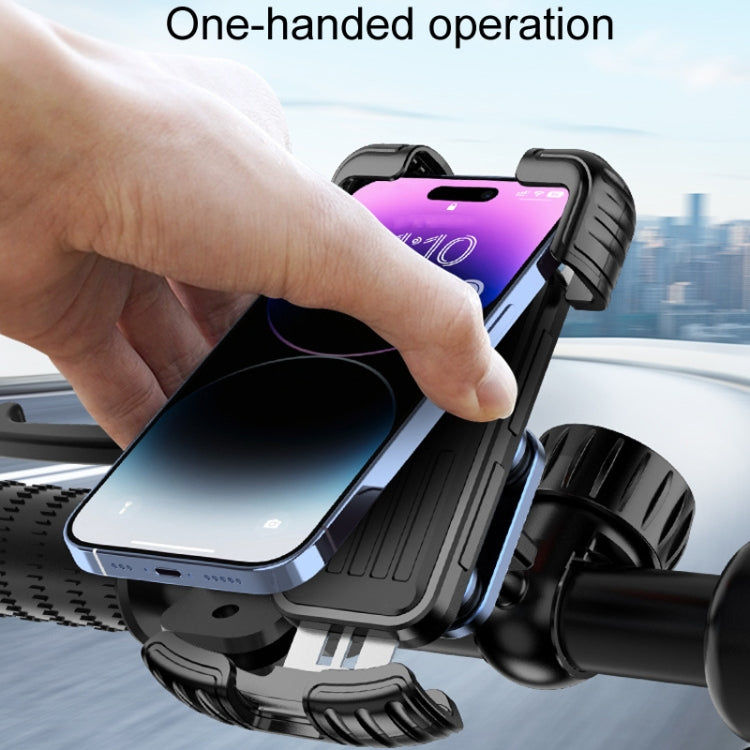 YYS-680 Motorcycle Mountain Bike Shock And Shaking Absorbing Riding Navigation Stand by buy2fix