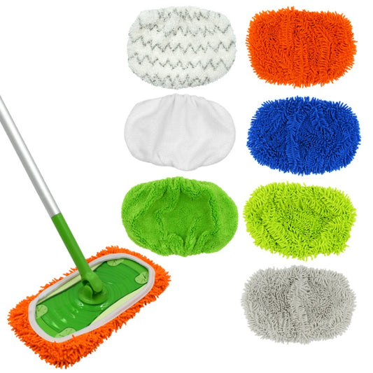 For Swiffer Sweeper and Other 10-inch Flat Mop Replacement Pads Chenille Orange by buy2fix