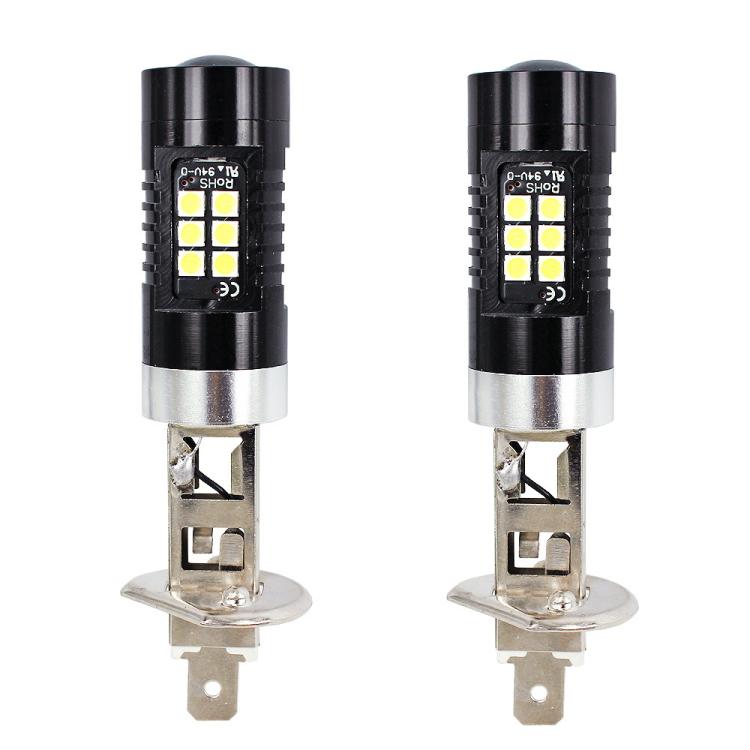 1pair Automotive High-power LED White Light Fog Lamp(H1) - Fog / Driving Lights by buy2fix | Online Shopping UK | buy2fix