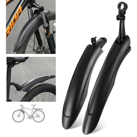 08CY0007 Bike Fenders Set Widen Lengthen Bicycle MTB Front Rear Quick Release Mudguard - Mudguards by buy2fix | Online Shopping UK | buy2fix