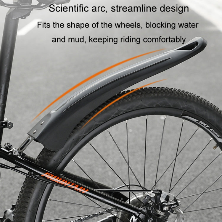 08CY0007 Bike Fenders Set Widen Lengthen Bicycle MTB Front Rear Quick Release Mudguard - Mudguards by buy2fix | Online Shopping UK | buy2fix