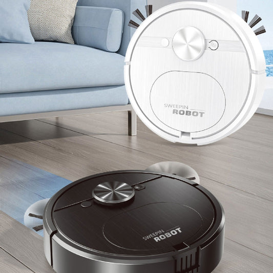 Automatic Smart Sweeping Robot Rechargeable Home 3 In 1 Floor Cleaner(White) by buy2fix