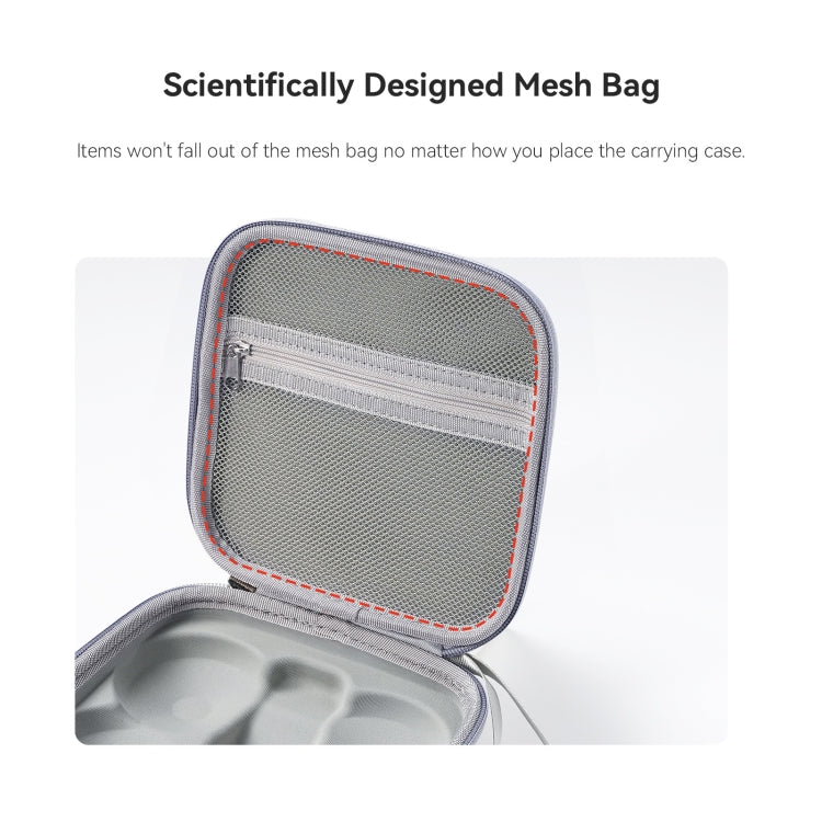 For DJI Neo aMagisn Standard Storage Bag Carrying Case(White) - Cases & Bags by aMagisn | Online Shopping UK | buy2fix
