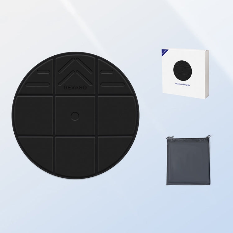 DEVASO VR Glasses Sport Game Simulation Floor Mat(Black) by DEVASO