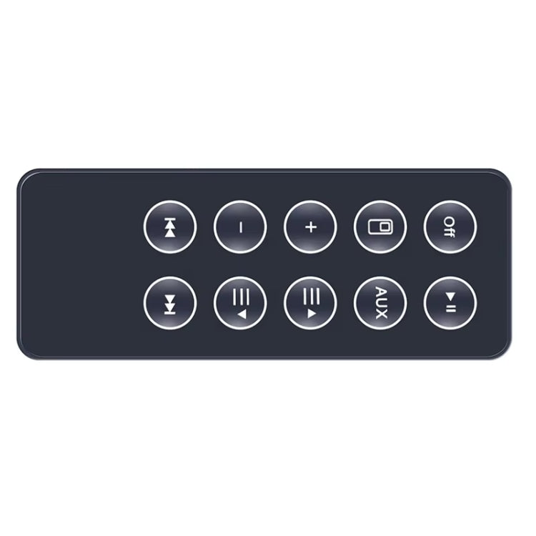 For BOSE SD10 Bluetooth Speaker Remote Control Replacement Parts(Black) - Other Accessories by buy2fix | Online Shopping UK | buy2fix