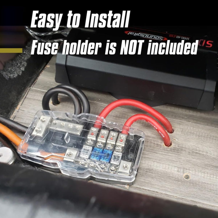 8pcs/Set 12V-58V Mini ANL High Current Bolt-on Fuse(20A-150A) by buy2fix