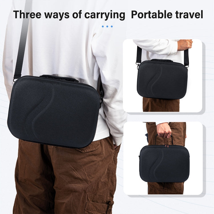 STARTRC GAMES VR Glasses Accessories Handheld Crossbody Hard Shell Storage Bag(Black) by STARTRC GAMES