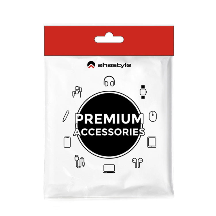 For Airpods 4 AhaStyle WG163 Earphone Drop-Proof Dust-Proof Silicone Protective Case With Cleanning Pen(Blue) by AhaStyle