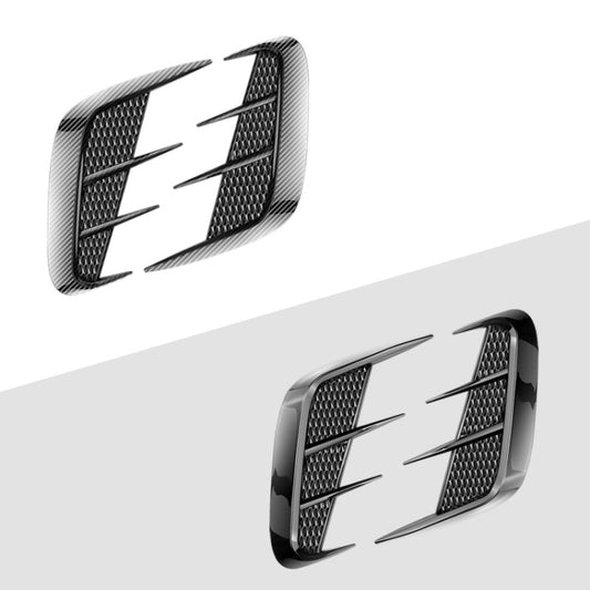 Universal Car Fender Soft Glue Decorative Car Stickers, Color: Bright Black by buy2fix