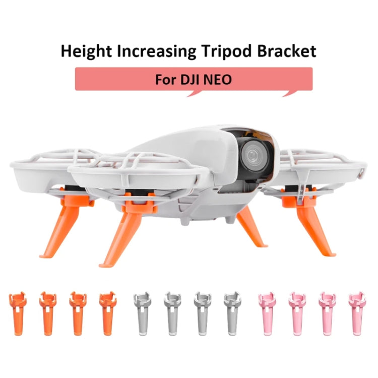 For DJI Neo Drone BRDRC Landing Gear Heightened Gear Support Leg Accessories(Pink) by BRDRC