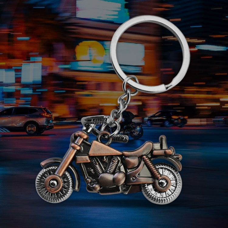 Simulation Cool Motorcycle Keychain Metal Decoration Pendant, Style: X-104 Black by buy2fix