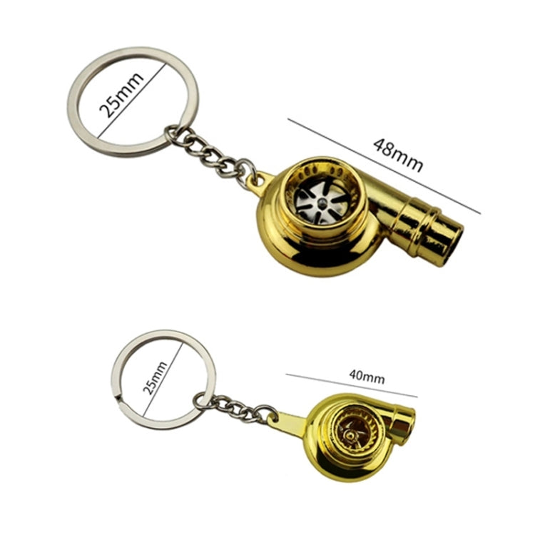 Car Tuning Accessories Turbo Keychain Decorative Pendant, Style: Small Green Antique by buy2fix