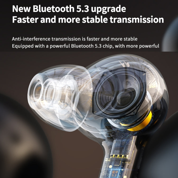 Smart Touch Color Screen Wireless Bluetooth Earphones(White) - Bluetooth Earphone by buy2fix | Online Shopping UK | buy2fix