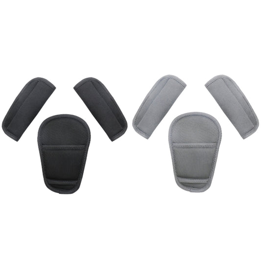 Car Child Safty Seat Belt Protective Cover, Size: 18x12cm(Black) by buy2fix