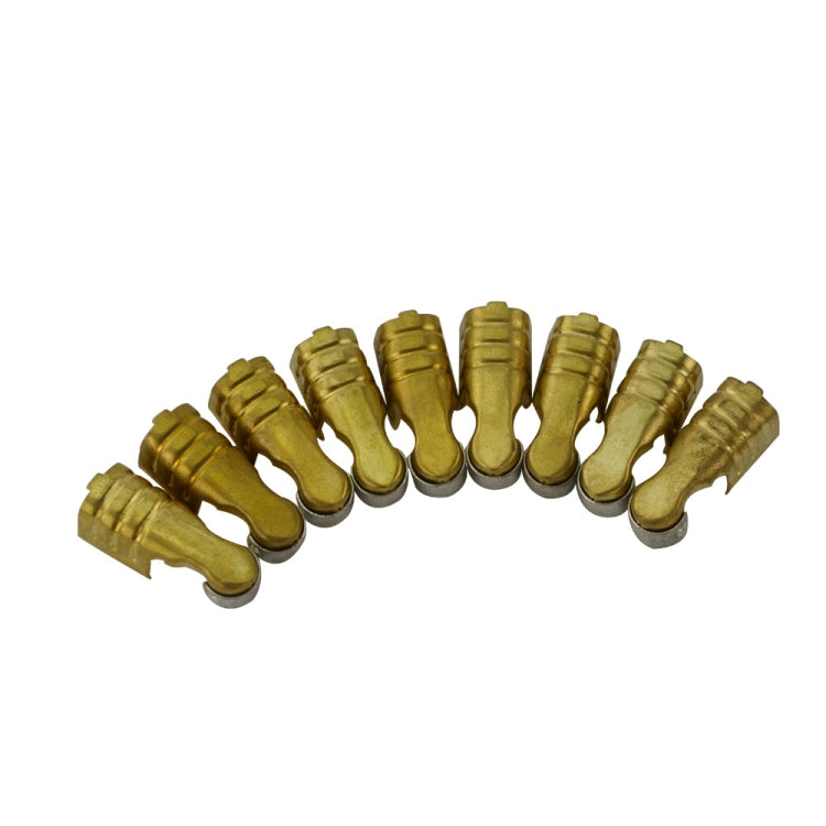 18pcs /Set Rubber Sleeve Stainless Steel Clamp Connector Ignition Coil Accessories by buy2fix