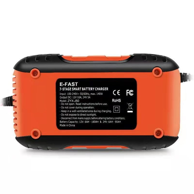 ANHTCzyx 12V/24V 6-180AH 7-Stage Smart Car Motorcycle Battery Charger(AU Plug) by ANHTCzyx