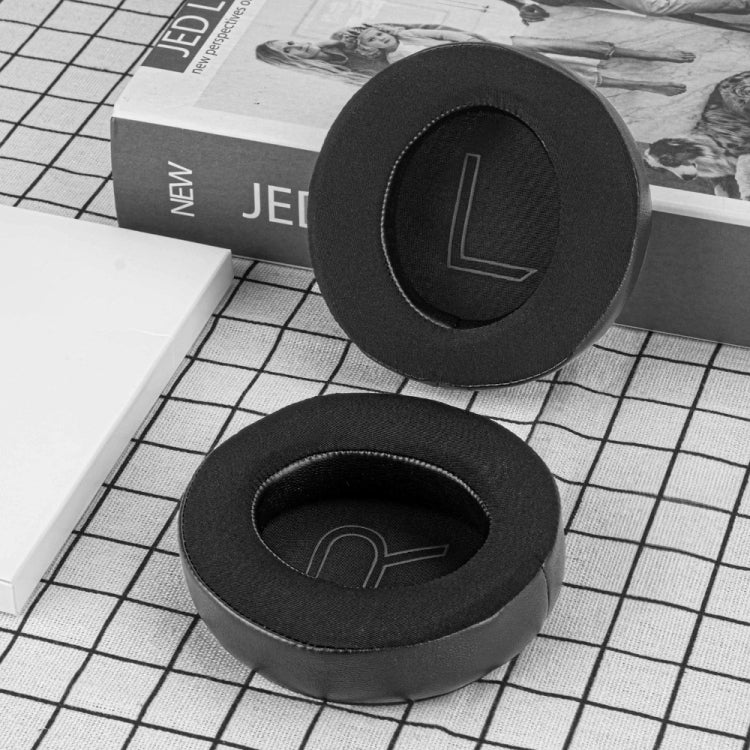 1pair For Alienware AW310H / AW510H Ice Gel Headphone Leather Cover Sponge Cover Earmuffs(Black) by buy2fix