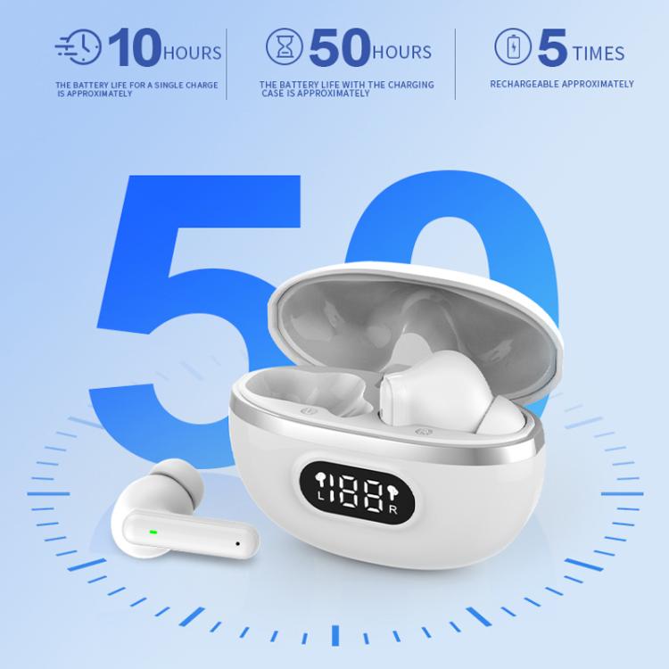 64-Channel Bluetooth Hearing Aid With Digital Charging Compartment(White) - Hearing Aids by buy2fix | Online Shopping UK | buy2fix