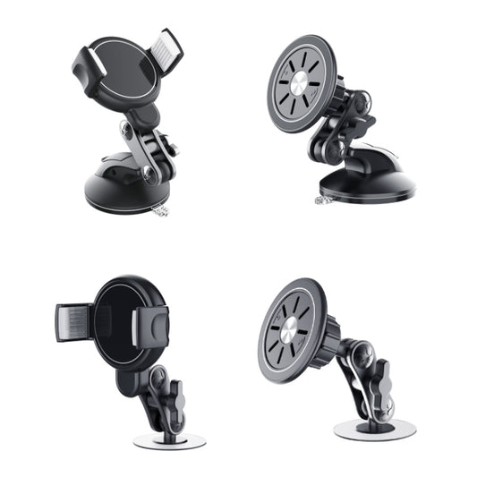 Central Control Instrument Panel Car Navigation Universal Phone Holder, Model: X24-6A Magnet Suction Cup by buy2fix