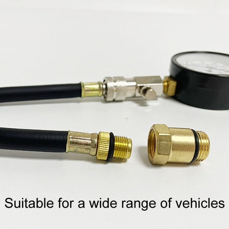 2pcs / Set G324 Motorcycle And Vehicle Cylinder Pressure Inspection Gauge Cylinder Pressure Test Tool by buy2fix