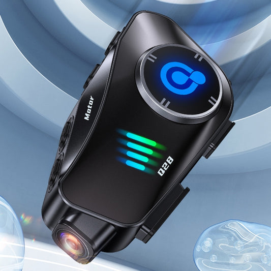 KUQIBAO Q28 Motorcycle Riding Helmet Bluetooth-compatible Headset Recorder(2 In 1 Microphone) - Motorcycle Walkie Talkie by KUQIBAO | Online Shopping UK | buy2fix