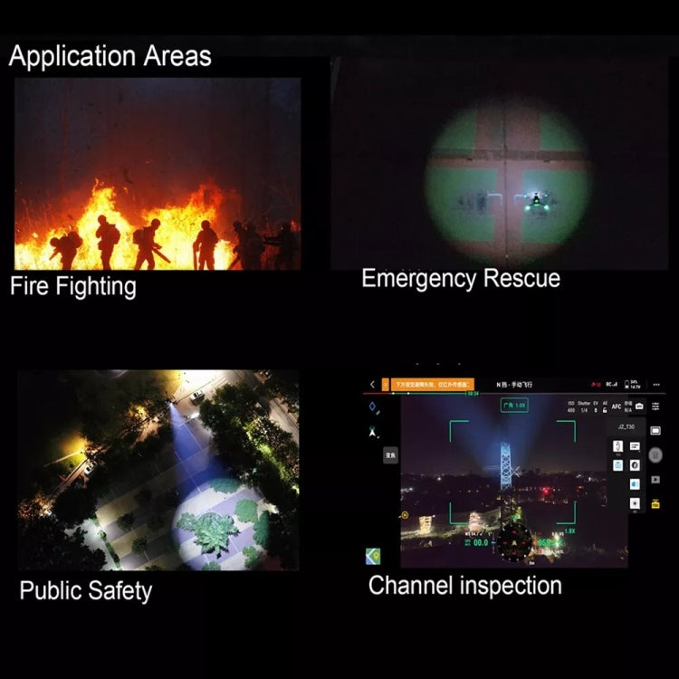 CZI LP12 Searchlight & Broadcasting System for DJI M30 by CZI