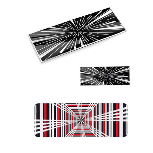 Car Sports Style Decoration Tail Label, Specifications: Time Tunnel Label Metal by buy2fix