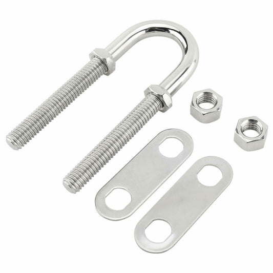 Stainless Steel U-bolts Marine Hardware Accessories, Specifications: M8 by buy2fix