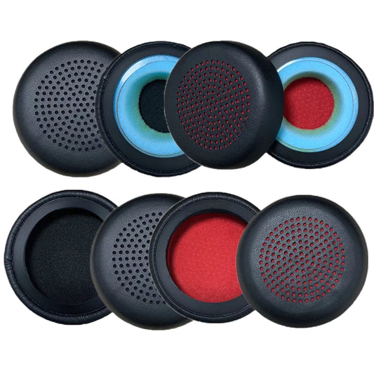 1pair For Plantronics UC B825 Headphone Leather Sponge Cover Earmuffs, Color: Black Mesh Sponge by buy2fix