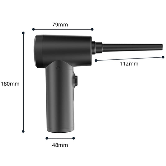 High-power Wireless Vacuum Cleaner Mini Air Pump, Specification: CF08+Vacuum Cleaner+Vacuum Pump by buy2fix