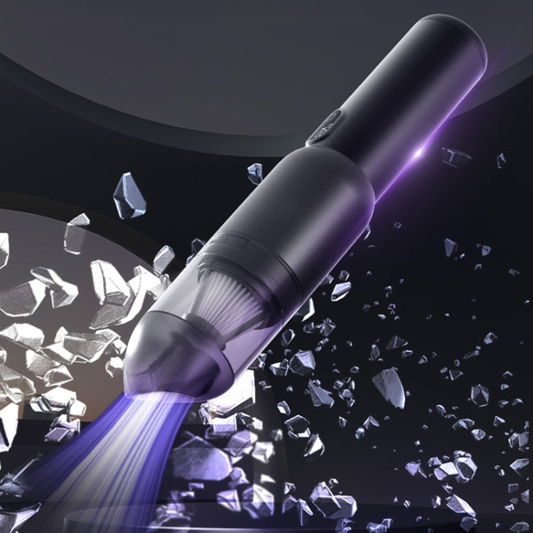 Multifunctional Suction Blowing Wireless Car Vacuum Cleaner Handheld High-Power Dust Blower(Black) by buy2fix