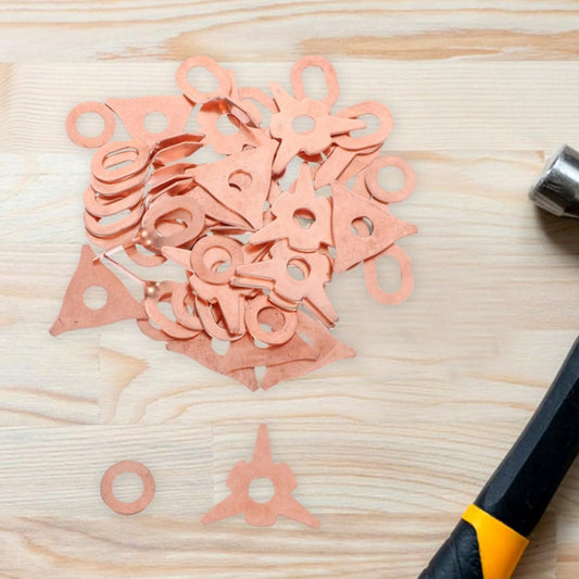 50pcs / Set Car Sheet Metal Repair Shaper Gasket Repair Tool Accessories by buy2fix