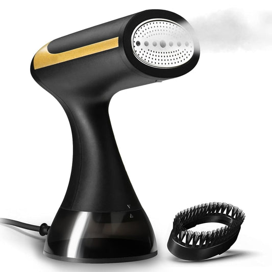 Small Portable Handheld Household Steam Spray Clothes Wrinkle Removal Iron, Size: EU Plug(Black) by buy2fix