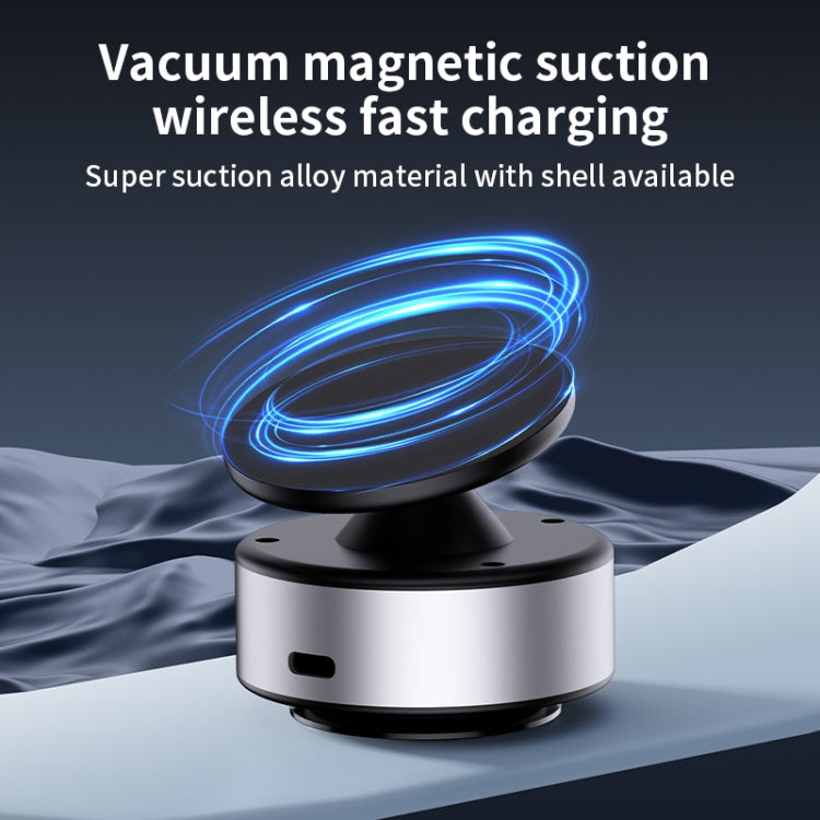 AIMITE X11 Car Vacuum Adsorption Cell Phone Magnetic Holder Universal Adjustable Navigation Support Bracket(Silver Ordinary Model) - Universal Car Holders by AIMITE | Online Shopping UK | buy2fix