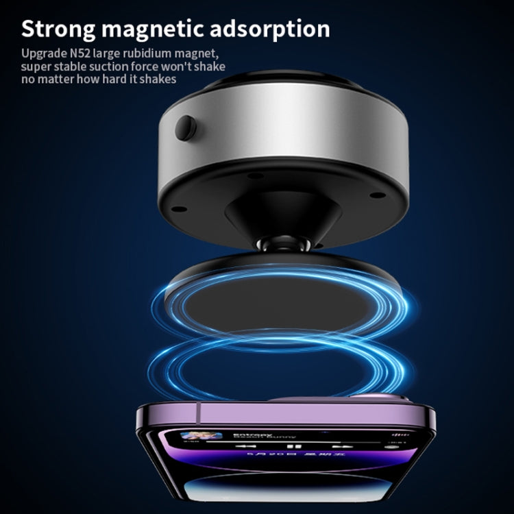 AIMITE X11 Car Vacuum Adsorption Cell Phone Magnetic Holder Universal Adjustable Navigation Support Bracket(Silver Ordinary Model) - Universal Car Holders by AIMITE | Online Shopping UK | buy2fix
