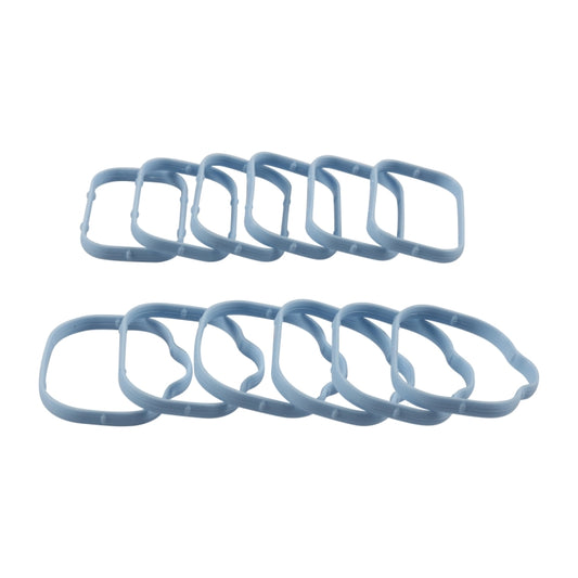 12pcs /Set Automotive Intake Manifold Gaskets For JEEP / Dodge / Chrysler, Color: Light Blue by buy2fix