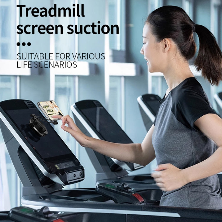 AIMITE C2 Car Vacuum Suction Cup Magnetic Three Axis Linkage Rotatable Cell Phone Holder(Silver) by AIMITE