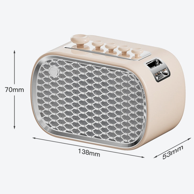 P13 Multifunctional White Noise Sleeper Home Bedside Desktop Wireless Plug-In Bluetooth Speaker(Red) - Desktop Speaker by buy2fix | Online Shopping UK | buy2fix