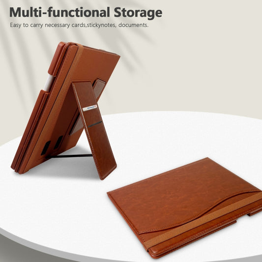 For reMarkable Paper Pro 2024 11.8 inch E-Book Protective Case Hibernation Case With Stand(Brown) - Others by buy2fix | Online Shopping UK | buy2fix