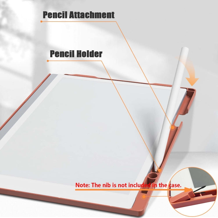 For reMarkable Paper Pro 2024 11.8 inch E-Book Protective Case Hibernation Case With Stand(Brown) - Others by buy2fix | Online Shopping UK | buy2fix