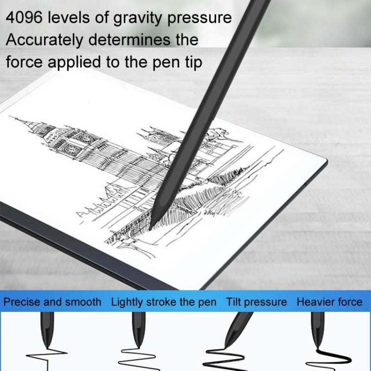 4096 Grade Pressure Sensitive EMR Stylus, Style: D-002 Standard+5 Felt Tips+1 Pen Clip - Stylus Pen by buy2fix | Online Shopping UK | buy2fix