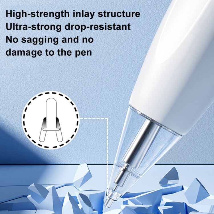 For Huawei M-Pencil 2 / 3 Mute Damping Anti-slip Replacement Nibs, Style: HB Micro Elastic White - Pencil Accessories by buy2fix | Online Shopping UK | buy2fix