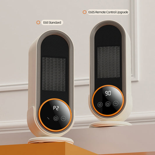 E68 1200W PTC Ceramic Heating Desktop Heater Smart Electric Heater, Plug: UK Plug(Standard Model) by buy2fix