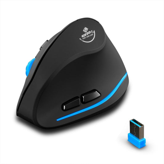 ZELOTES F-35A 6-Buttons Vertical Grip Ergonomic Rechargeable Wireless Mouse(Wireless Version) by ZELOTES