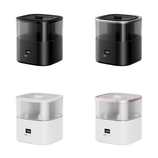 JSQ-58 1.1L large Capacity Digital Display Flame Atomization Humidifier, Color: Rose Gold(US Plug) by buy2fix